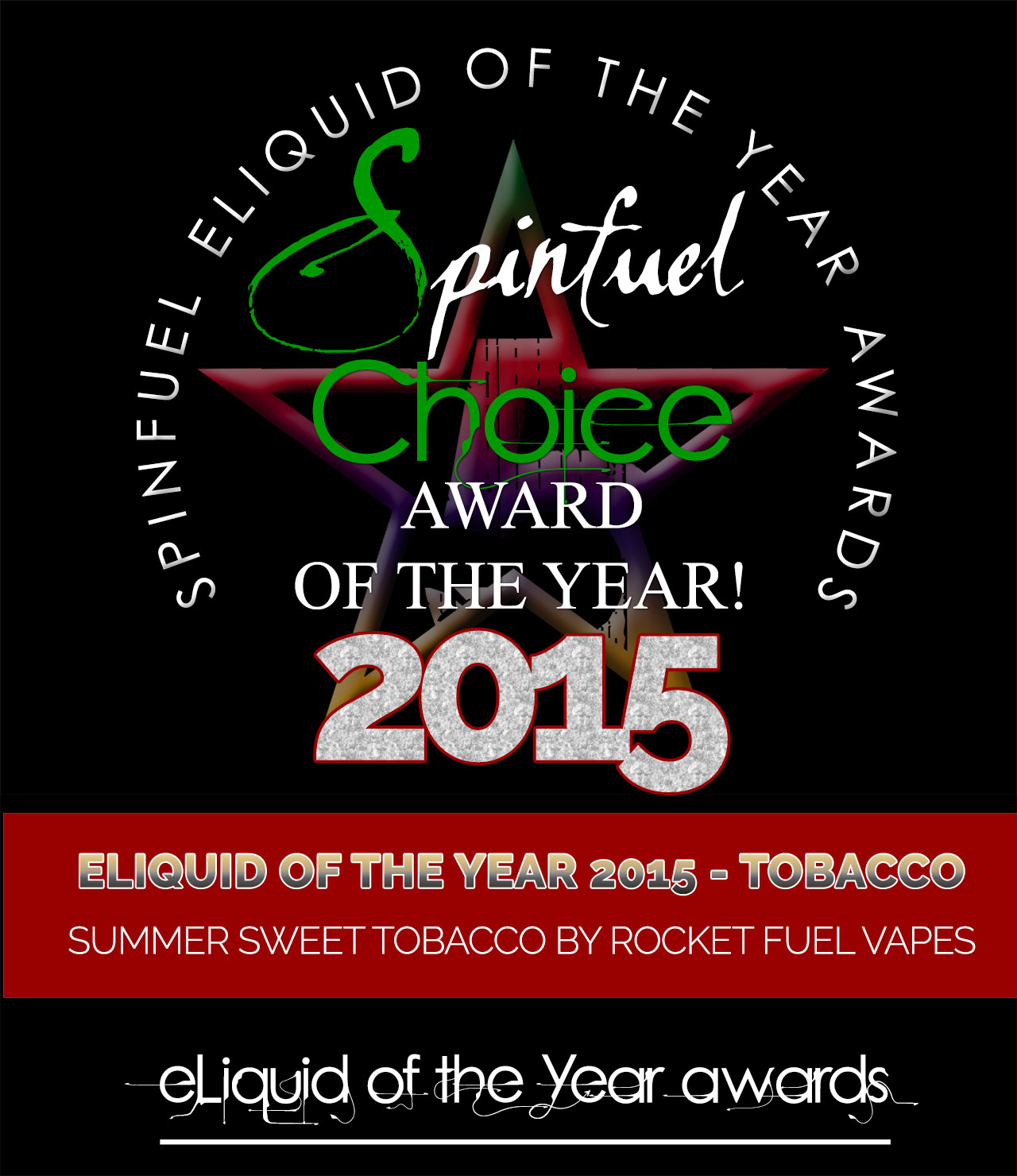 BEST-ELIQUID-TOBACCO-SUMMER Spinfuel Choice Award 2015