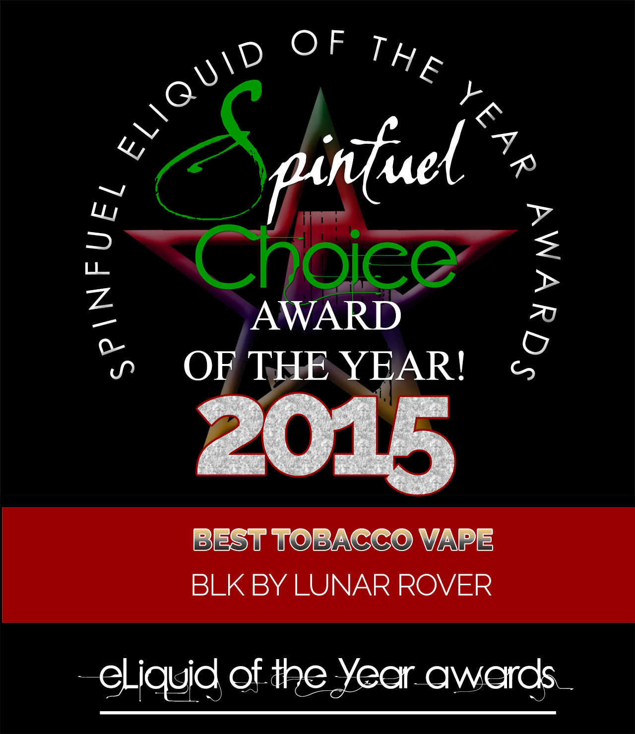 BEST-TOBACCO-BLK Spinfuel Choice Award