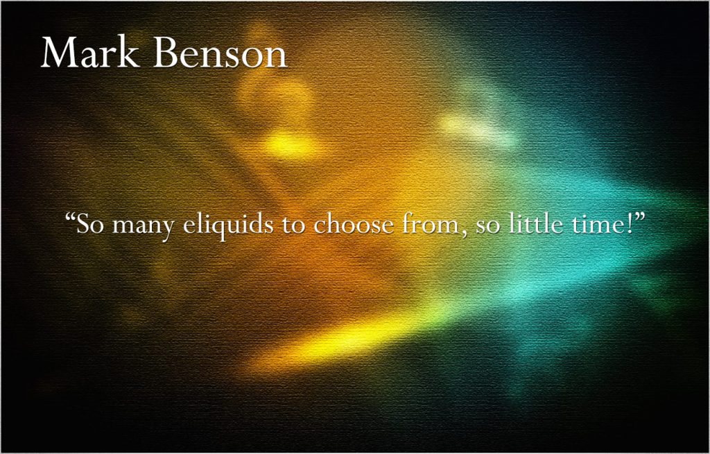 An eLiquid Conundrum