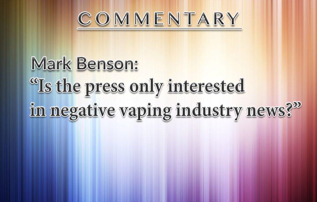The Press And Negative Vaping News