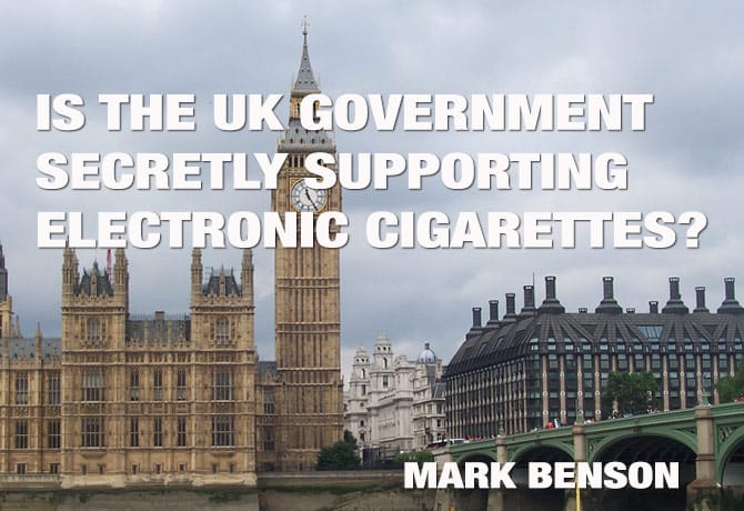 UK Government Secretly Supporting E-Cigarettes?
