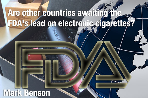 Electronic Cigarettes – Are Other Countries Awaiting FDA’s Lead
