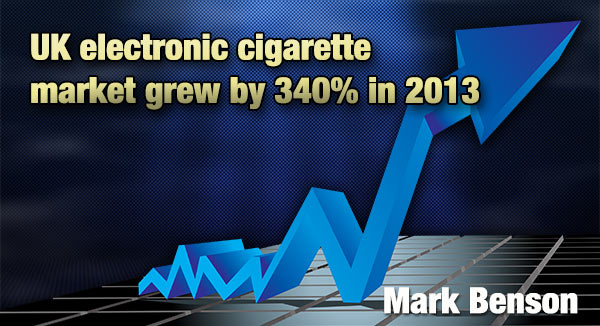 UK Electronic Cigarette Market Grew By 340% In 2013