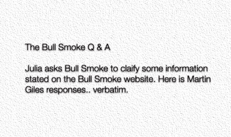 The Bull Smoke e Cig Q & A