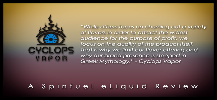 Cyclops Vapor eLiquid Review