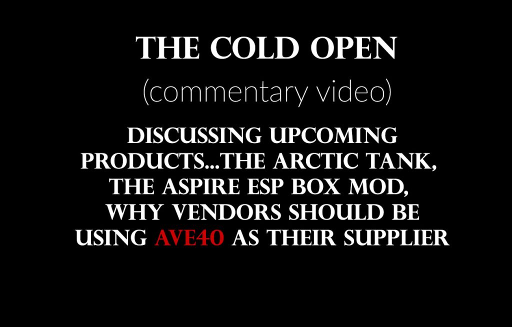 Aspire ESP And The Arctic Tank