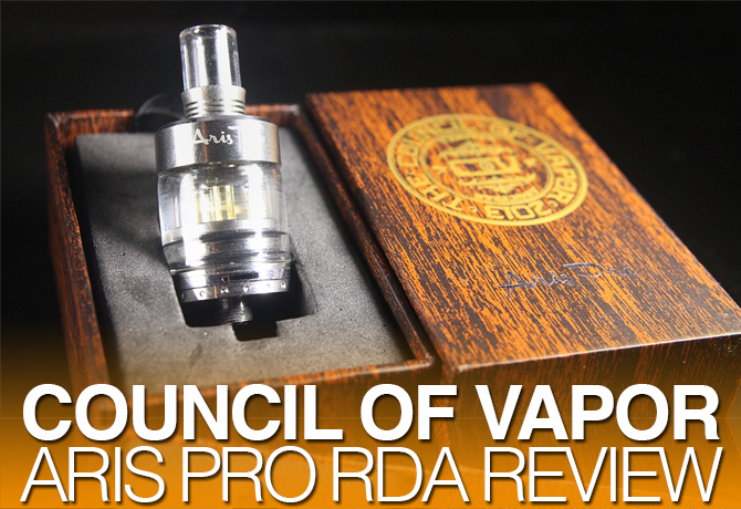 The CoV Aris Pro RDA – DailyVapeTV