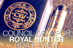 Daily Vape TV Council of Vapor Royal Hunter RDA Review SF