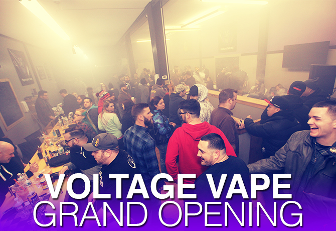 Voltage Vape Grand Opening Gala