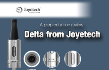 The Brand New Joyetech Delta is Reviewed by Tom McBride
