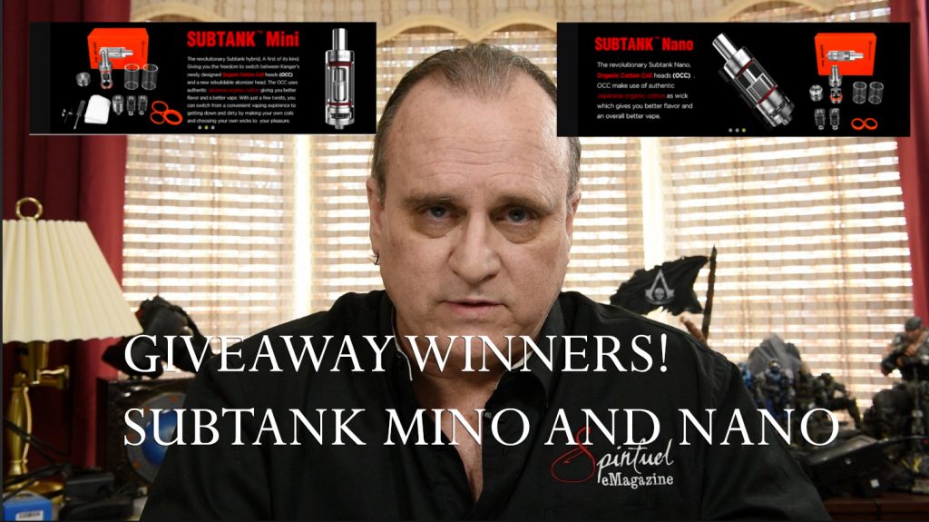 Kanger Subtank Mini and Nano Winners Announced