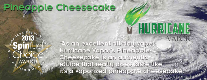 Hurricane Vapor Pineapple Cheesecake Review