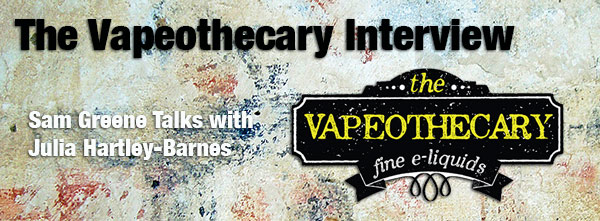 The Ingenious, Fantastical E-Liquid Brand, Vapeothecary Grants an Interview (2014)