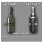 Kayfun and Russian 91% John Castle Spinfuel eMagazine