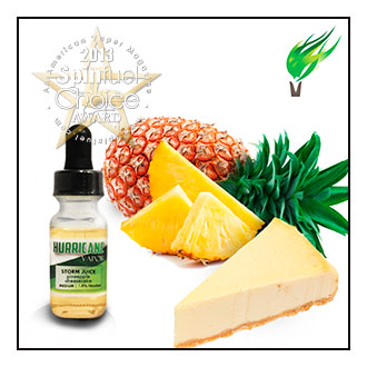 Pineapple Cheesecake by Hurricane Vapor - A Spinfuel eLiquid Review