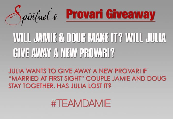 Julia’s Married at First Sight Provari Giveaway