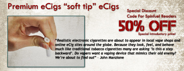 Premium eCigs Soft-tipped eCigarette