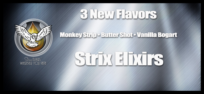 Three New E Liquids From Strix Elixirs