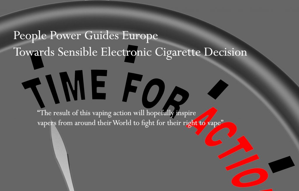 People Power Guides Europe Towards Sensible Electronic Cigarette Decision