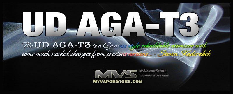 UD AGA-T3 Rebuildable Atomizer Review