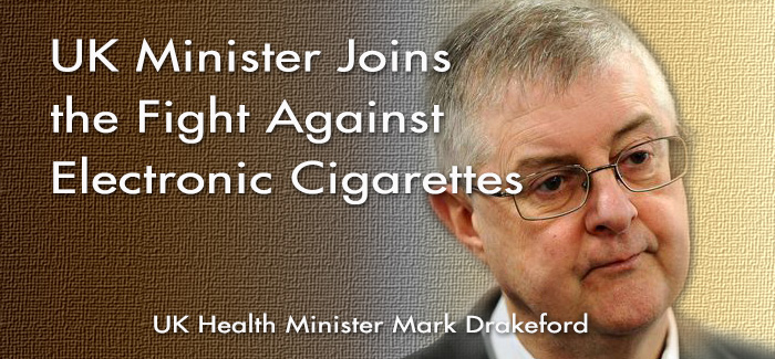 UK Minister Joins Fight Against Electronic Cigarettes