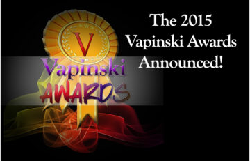 The Vapinski Awards! Best eLiquids for 2015 as reviewed by Vapinski
