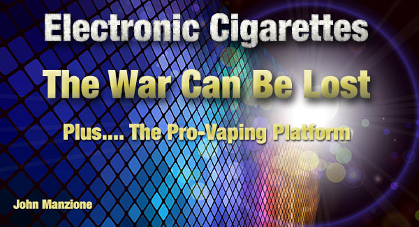 We Can Lose The E Cigarette War