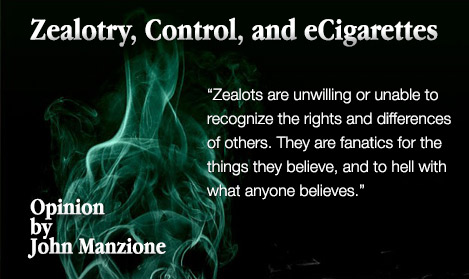 Anti Smoking Zealots After Electronic Cigarettes