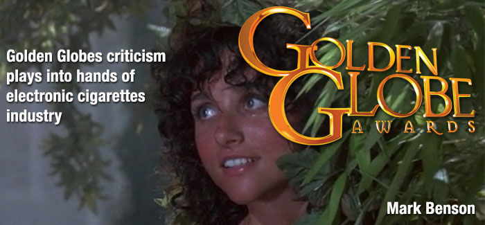 Golden Globes….electronic cigarettes