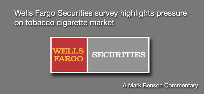 Survey Highlights Pressure on Tobacco Cigarette Market