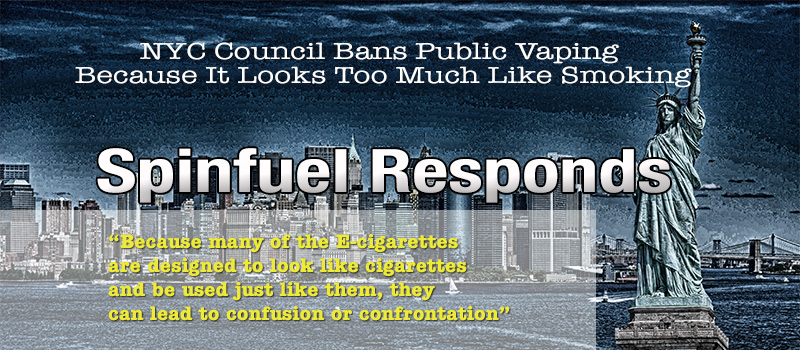 Editorial – NYC Council “Ban E Cigarettes From Public”