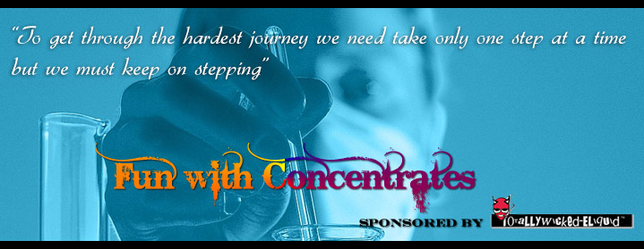 Fun With Concentrates – A Journey of the eJuice Kind