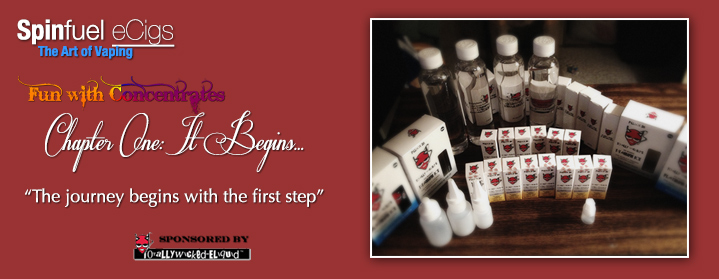 Fun with Concentrates – DIY E Liquid Adventure