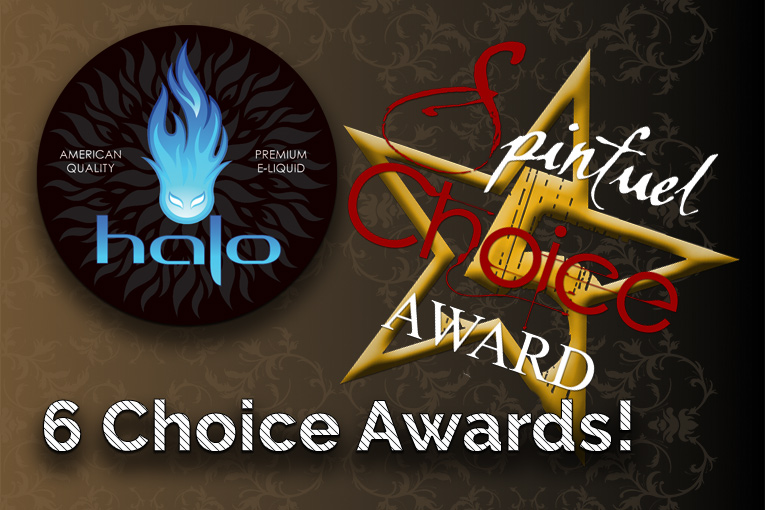 Halo Cigs Takes Home 6 Spinfuel Choice Awards!
