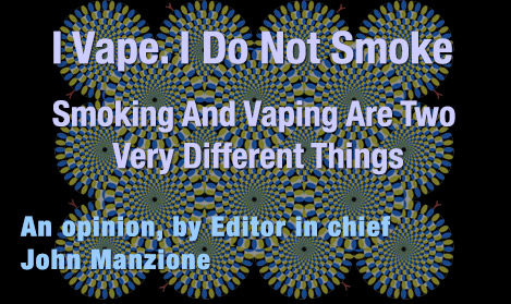 Smoking And Vaping Are Two Very Different Things