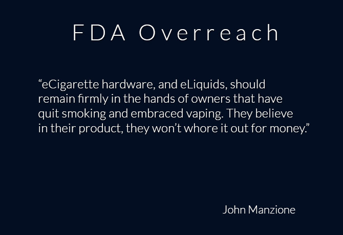 Electronic Cigarettes And FDA Overreach