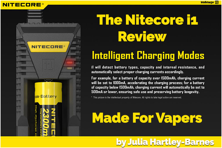 Nitecore i1 Charger is Made for Vapers