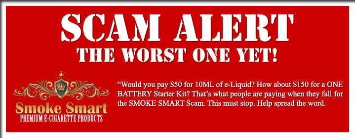 SCAM ALERT – Smoke Smart – Dallas Texas