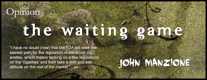 The FDA, eCigarettes And The Waiting Game