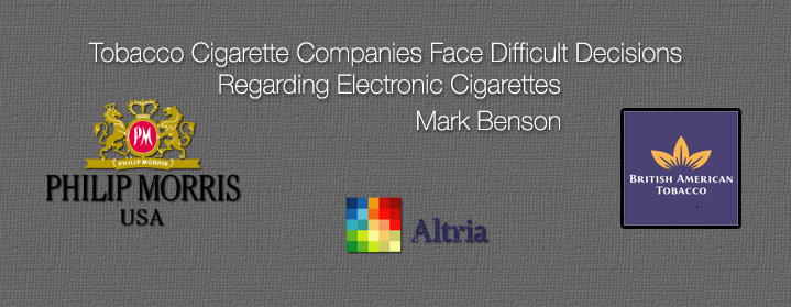 Vapes Causing Tobacco Companies Difficult Decisions …