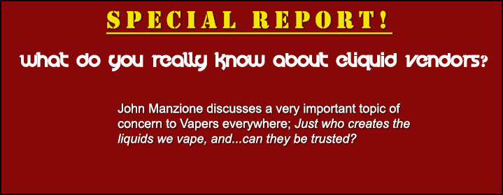 What Do You Really Know About eLiquid Vendors?
