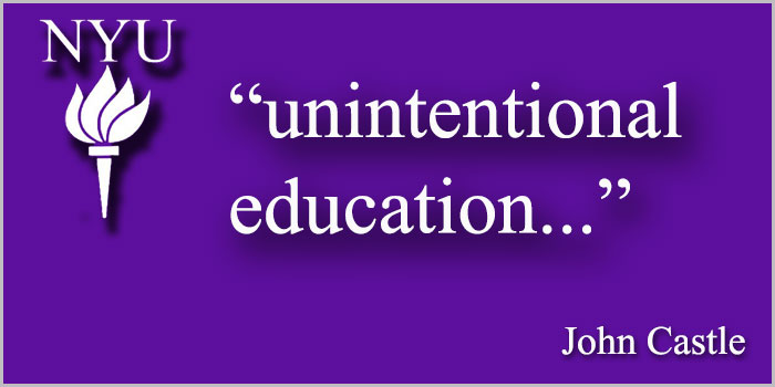 On e-Cigarettes… “unintentional education”