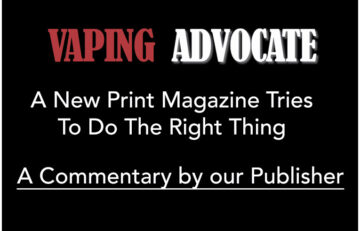 vaping advocate commentary