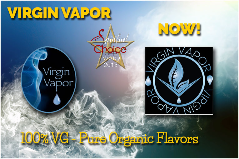 Virgin Vapor 100% Pure Organic e-Liquids