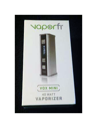 VaporFi VOX Mini 40 Watt Vaporizer Review, By J. C. Martin, III 