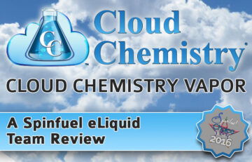 Cloud Chemistry Vapor A Spinfuel eLiquid Review Team Review