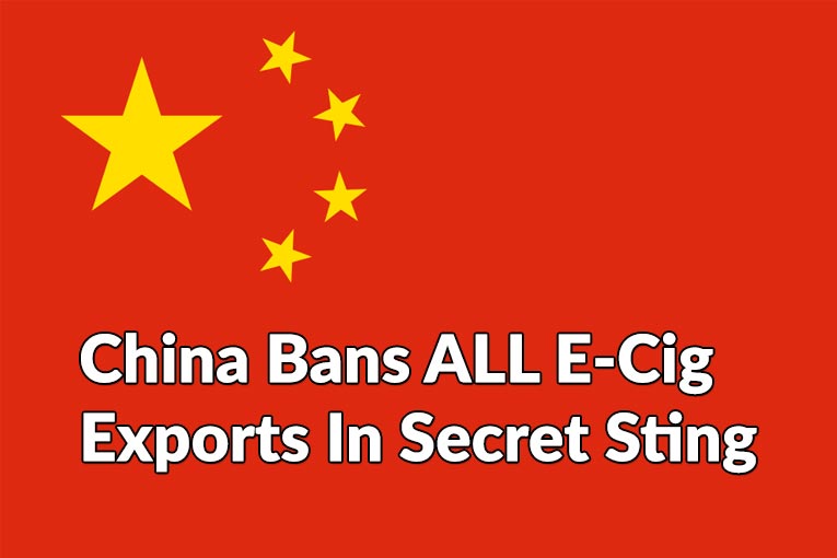 Operation “Puff Not” Bans E-Cig Exports