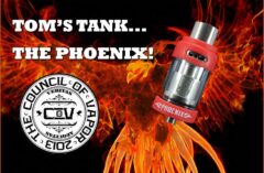 Council of Vapor Phoenix Tank Review – Tom McBride for Spinfuel eMagazine