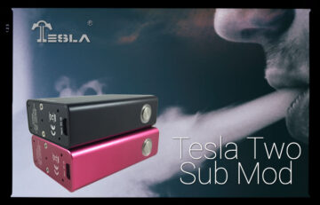 Tesla Two Sub Mod Spinfuel eMagazine Review Unregulated Box Mod 4000mAh