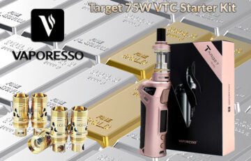 Vaporesso Target 75W VTC Starter Kit Review – Spinfuel eMagazine